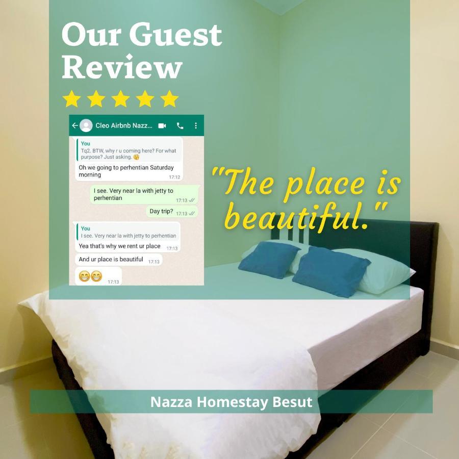 Nazza Homestay Besut With Pool Near Jetty To Perhentian Kampung Raja Exteriör bild